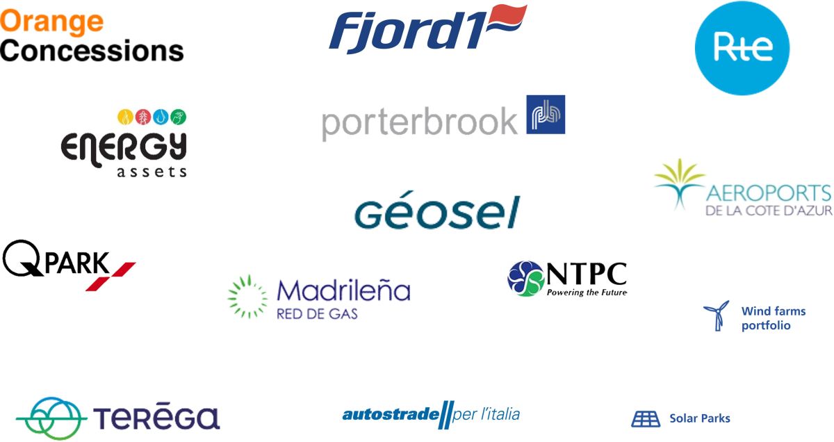 Les assets du portefeuille d'infrastructure d'EDF Invest Les assets du portefeuille d'infrastructure d'EDF Invest