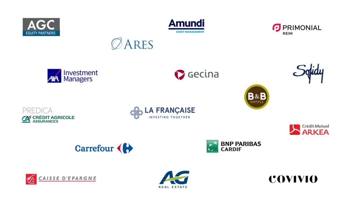 Les partenaires du portefeuille immobilier d'EDF Invest Les partenaires du portefeuille immobilier d'EDF Invest